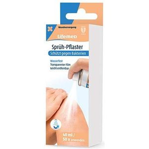 Lifemed Spuitpleister 40 ml - beschermt wonden met een transparante film (1 stuks) parent