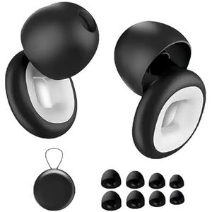 MZSKZX Moto Oordopjes, 27 dB, Artevive Oordopjes, Ultra Comfortabel, Herbruikbaar, Ruisonderdrukkende Oordopjes Voor Slaap, Concerten (Wit, Één Maat)