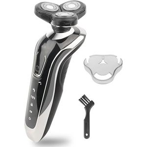 Elektrisch scheerapparaat， Scheerapparaat for mannen Elektrisch scheerapparaat Krachtige baardscheermachine Elektrisch scheerapparaat Oplaadbaar Waterdicht(Withbox)