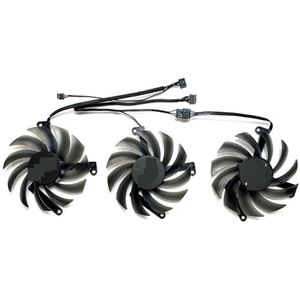 Vervangende ventilator CF-12915S voor INNO3D voor GeForce RTX3080ti 3090 voor GAMING X3 grafische kaart(Set of three fans)