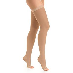 RelaxSan Antiembolism M0370A (1 Paar - Skin, S) Open-teen anti-embolie stay-ups - K1-18-23 mmHg