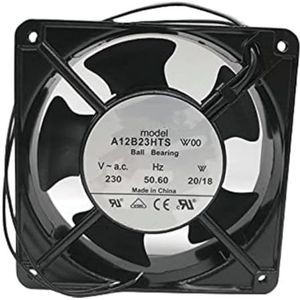 LMNCBVYA A12B23HTS W00 AC230V 20/18W 120mm 2-Wire Fan - 120x120x38mm Fan for Efficient Airflow