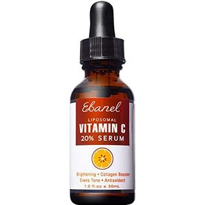 Ebanel Liposomaal vitamine C-serum voor gezicht, met hyaluronzuur, retinol, vitamine E, B5, ferulazuur, lichtgevend serum, anti-aging serum, vitamine C, gezichtsserum, donkere vlek corrector remover