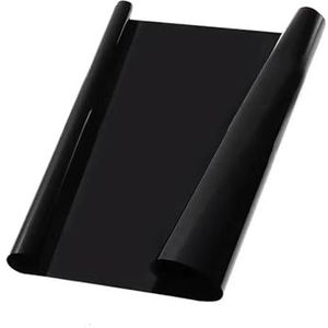 Oscu Verduisteringsfolie voor autoruiten, 50 cm × 300 cm, zwarte autoruitfolie voor ramen voor auto en huis, uv-bescherming, doorlaatbaarheid 1% 5% 15% 25% 35% 50% autofolie Oscu