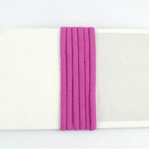 5/10M 3/5mm Elastisch Haarband Schoenen Ronde Touwen Koord Zachte Elastiekjes BH-kapje Nylon Elastiek Touw Naaiaccessoires-Paarsrood-3.0mm-5Meter