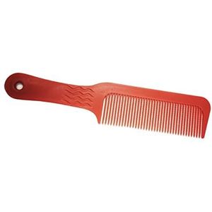 DieffematicSZ kam FeaturedTeeth Hair Clipper Comb Wide Hairdresser Men Hair Cutting Comb Barber Hair Comb For Man (Color : K?rm?z?)