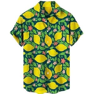 T Shirts Men Men'S Fruit Shirt Spring Summer Casual Hawaiian Blouse Short Sleeves Oversized Tops Shirts-Ncc04A2024141Zv-3Xl
