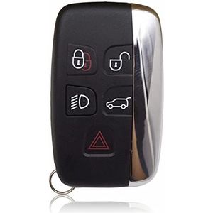 5 Knoppen Auto Afstandsbediening Sleutel Cover Fob Vervanging voor R-ange Rover Sport/Evoque/L-en Rover LR4 Jaguar XJ XJL XF Ontdekking 4 Freelander Afstandsbediening Sleutel