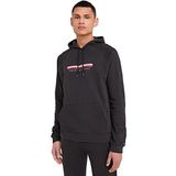 Tommy Hilfiger Oh Hoodie voor heren, pyjama-bovendeel, zwart, L