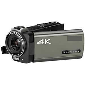 Videocamera-camcorder Videocamera camcorder live streaming, digitale vlogging camera, AX60 3.5"" Touchscreen 12x optische Zoom 4K Professionele Camcorders Vlog Digitale camcorder voor vloggen