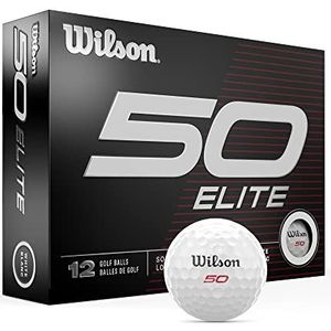 Wilson Fifty Elite golfballen - 12 stuks, wit