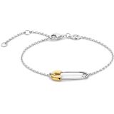 TI SENTO MILANO Armband van het merk Armband van sterling zilver Kleur Goud Zilver en geelgoud verguld. Het gewicht is 0,0023 De referentie is 23035SY, Sterling zilver