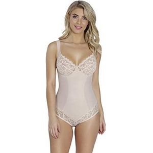 ROSME Lingerie Control bodyshaper body voor dames, Collectie ""Anette"", Maat 90B