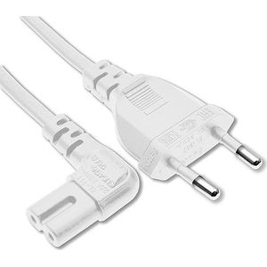 Sonero IEC C7 Stroomkabel Eurostekker 5m zwart