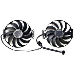 Vervangende ventilator voor ASUS Radeon RX7700XT 7800XT 7900 DUAL OC grafische kaart(A pair of fans)