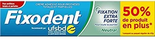 Fixodent - Neutral - Kleefpasta - 70,5 Gram - 1 Stuks