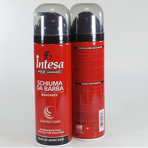 INTESA Set van 12 schuimstoffen baard 300 avocado