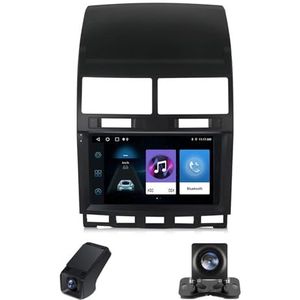 Autoradio,Android 13 geldt geldt voor Volkswagen Touareg GP 2002-2010 9 inch HD touchscreen autoradio met draadloze Carplay Android Auto Bluetooth stuurbediening Achteruitrijcamera(NF-2)