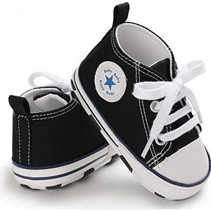 Baby Meisjes Jongens Sneakers Peuter Schoenen Canvas Eerste Wandelschoenen Pasgeboren Antislip Prewalker Sneakers voor 0-18 maanden