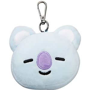 AURORA BT21 officiële merchandise, KOYA pluche sleutelclip, 61336, blauw