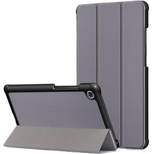Flip Stand Case Geschikt for Lenovo Tab M7 TB-7305F TB-7305X TB-7305i Tablet Cover Slanke Magnetische Beschermende Shell Skin(Color:Gray)