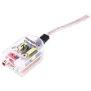 Keenso Auto audio converter, auto hoge tot lage frequentie converter regelaar subwoofer cd-versterker voor auto CD VCD DVD speler, populair, Normaal