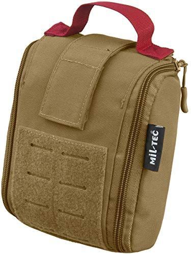 Mil-Tec Unisex - EHBO-pakket voor volwassenen, 13491019 EHBO-pakket, Dark Coyote, eenheidsmaat