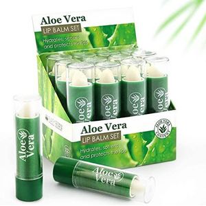 Beauty4Britain 36 x Lip Balm Aloe Vera Volledige Maat 3 Dozen x 12 stuks Groothandel