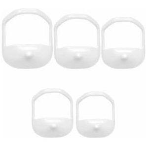 ZAYUI® Baard Shaper Tool 5 Maten voor Nauwkeurige Baard line-up Baard line-up Tool, sik Baard Shaper en Trimmen (Wit)