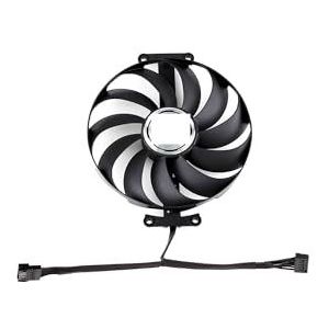 95MM T129215SU Koelventilator voor ASUS ROG Strix voor GeForce RTX 3060 3070 3080 3090 Ti Grafische Kaartventilator CF1010U12S/D T129215BU(Black C-Fan T12)
