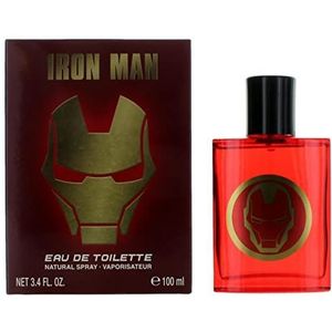 Iron Man, Marvel, for Men, Cologne, 3.4oz, 100ml, Eau de Toilette, EDT, Made in Spain, by Air Val International