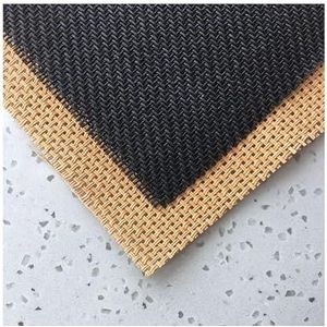 Handgemaakte Luidspreker Grill Cloth - Gepersonaliseerde geweven akoestische stof, 1x1m geluid transparant mesh voor aangepaste projecten en audio-apparatuur (L0,5m W1,5m, geel)