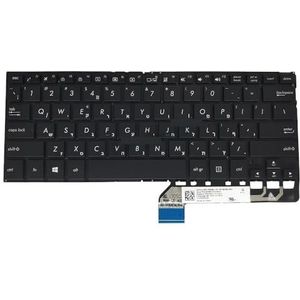Hebreeuws toetsenbord met achtergrondverlichting voor ASUS UX360 UX360U UX360UA C4160T Q324UA 0KNB0-2626HE00 352HE13 zwart goud(Hebrew Black)