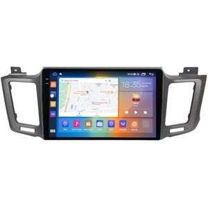 Android 14 Autoradio Stereo voor T-oyota RAV4 (2012-2018) 9 Inch Touchcreen Multimedia Speler met Draadloze Carplay Android Auto 2 Din GPS Navigatie FM RDS Bluetooth 5G-WiFi SWC DSP,M400s
