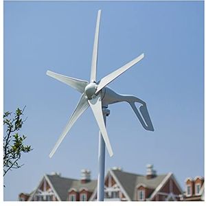 Windturbines, Wind Turbine Generator 12V / 24 V 400W Beoordeeld 400W Wind Power Generator 3/5 / 6bladen Windgenerator(Hybrid Controller,3 Blades,12)