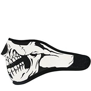 ThreeH Motorfiets Half Gezichtsmasker Lichtgewicht 2 in 1 Snowboard Ski Fiets Warm Gezicht Cover FM09I
