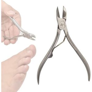 OrtoPrime Professionele Nagelknipper voor Voeten - Nagelknippertang - Professionele Nagelknipper voor Volwassen Voeten - Ingegroeide Nageltang - Nageltang - Grote Nagelknipper KIT - Professionele Pedicure voor VOETEN EN HANDEN
