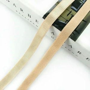 5/10M 10mm Nylon Elastieken Ondergoed Riem Stretch Rubberen Band BH-band Veerband Kleding Decoratie Lint Accessoires-FleshPink-10mm-5Meters