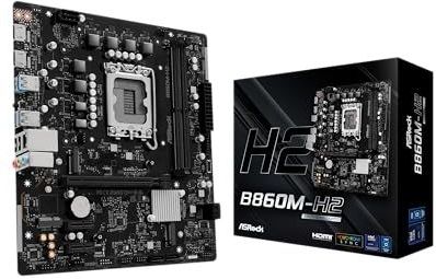 AsRock - B860M-H2 - Moederbord - Zwart - Materiaal: PCB
