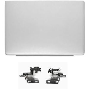 WANGHUIH LCD Achterklep 010KG8 + schermscharnieren Cover Compatibel met Dell Inspiron 5480 5485 5488 Laptop Zilver