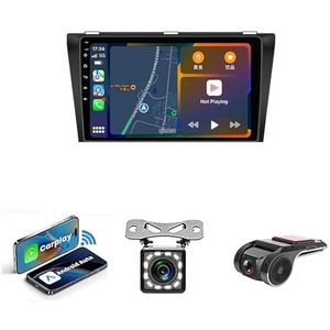 9-inch Touchscreen Autoradio Met Bluetooth Autoradio Voor Mazda 3 2003-2013 Plug en Play Android 14 2 Din Autoradio Radio Android Automatische Bluetooth USB RVC SWC(NF-2 WIFI 2G+32G)