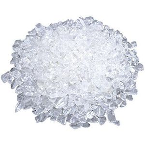 Bergkristal mini trommelstenen | 100 gram edelsteen chips | 5-8 mm diameter