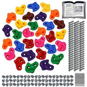 Kruzzel Klimstenen Set Kind - 20 Stuks 2 Grepen