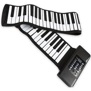 61/88 Toetsen Oprolbare Piano Flexibele Zachte Siliconen Elektronische Digitale Piano Oprolbare Draagbare Toetsenbordpiano Draagbaar Keyboard Piano (Color : 88 Keys)