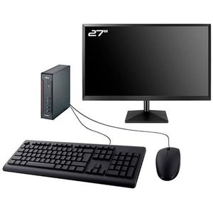 Fujitsu Esprimo Q556 Mini-pc, 69,9 cm (27 inch), Intel I5-6500T, RAM, 8GB SSD, 480GB, W10, WiFi (gereviseerd)