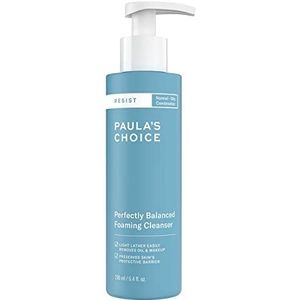 Paula's Choice RESIST Anti-Aging Gezichtsreiniging - Schuimende Gezichtsreiniger verwijdert Overtollig Talg & Make-Up - met Bisabolol & Hyaluronzuur - Gecombineerde tot Vette Huid - 190 ml