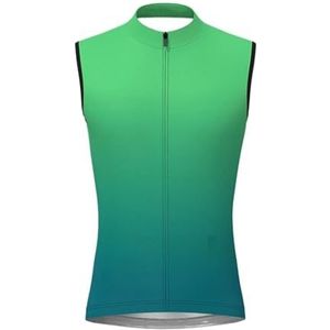 YGLEEULI Fietsen Jas Heren Fietsen Vest voor Mannen Mouwloos Fietsvest Winddicht Mountainbike Fietsen Mouwloze Jersey (Fietsvest 10,5XL)