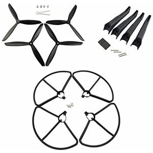 Drone Accessories For Hubsan X4 H501S for H501C H501A/H501C/H501M/H501S W/H501S pro landingsgestel/propeller/beschermhoes for UAV onderdelen + Zwart