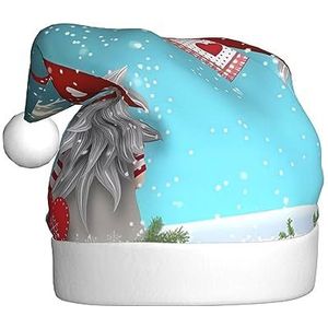 EKYOSHCZ Kerst Traditionele Kabouter Kerstman Hoed Voor Volwassenen Kerst Hoed Xmas Vakantie Hoed Voor Nieuwjaar Party Supplies