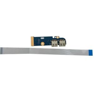 USB-poort Dochterbord met kabelvervanging voor HP 15-DW 15-DW0043DX